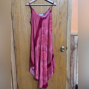 India Boitique handkerchief hem sundress approx sz large